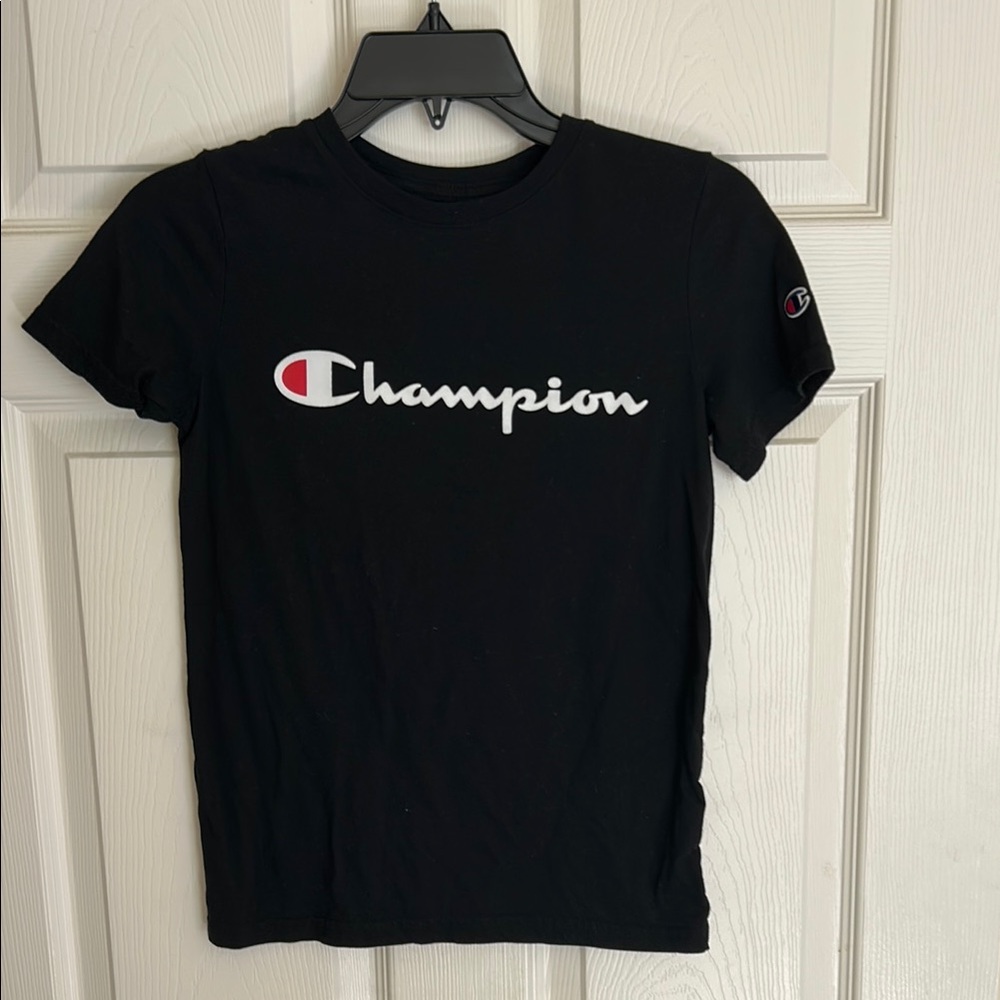 Champion Black T-Shirt